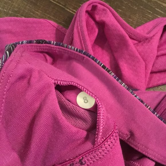 NEW! Lululemon All Sport Support Tank & Bra 8 in Ultra Violet/Space Dye Twist - Picture 5 of 5